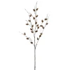 Mica Decorations Kunstplanten En Kunstbloemen>Tak dennenappel bruin 99cm