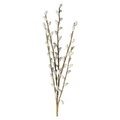 O'malley Kunstplanten En Kunstbloemen>Tak katjes grijs 70 cm