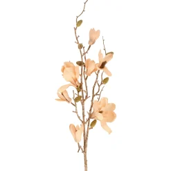 Mica Decorations Kunstplanten En Kunstbloemen>Tak Magnolia roze 82 cm