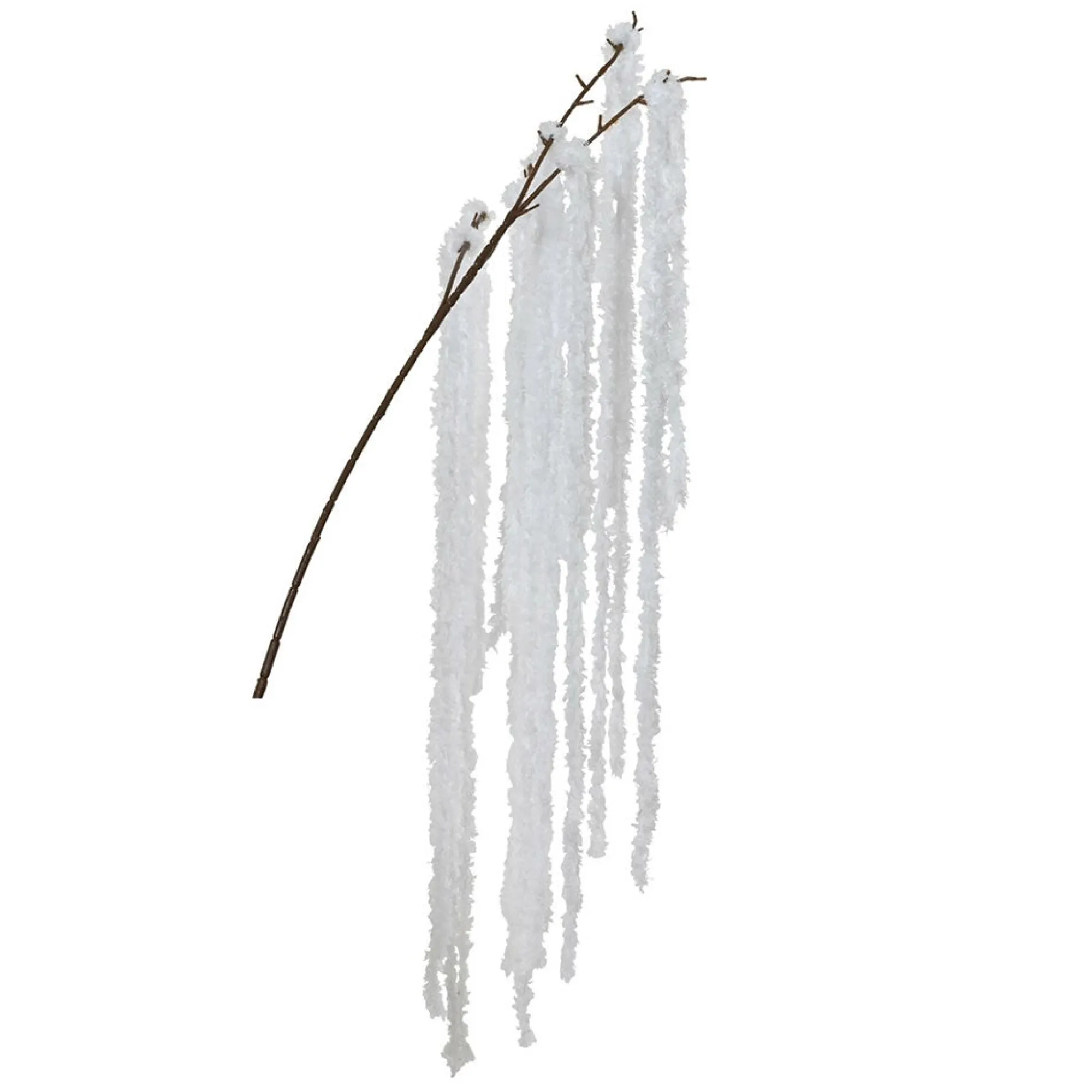 Everlands Kerstdecoratie>Tak spray hang wit 80 cm
