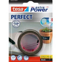 Tesa Bouw>Tape Power Perfect 19mmx2.75M zwart