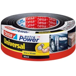 Tesa Bouw>Tape Power uni 50mmx50M zwart