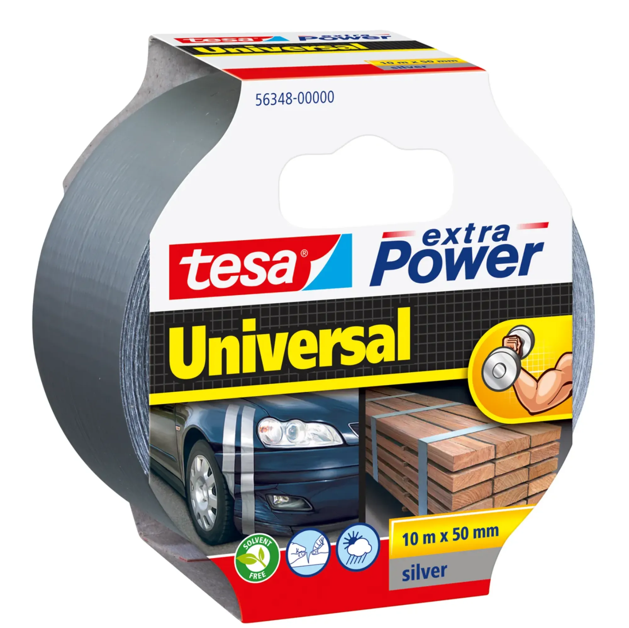 Tesa Bouw>Tape 10 m x 50 mm