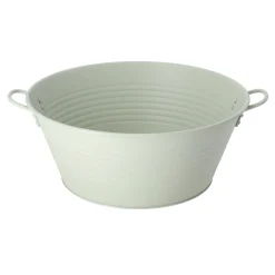 Woondecoratie>Teil hoog zink 23 cm mat mint