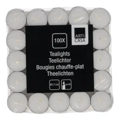 Arti Casa Kaarsen>Theelicht 4H 100 stuks