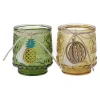 Natural Collections Kaarsen>Theelichthouder 8 x 9,5 cm - 3 assorti