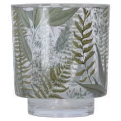 Natural Collections Kaarsen>Theelichthouder glas transparant 10 cm