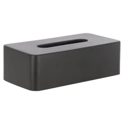 Van Cranenbroek Woondecoratie>Tissuehouder zwart 26x13 cm
