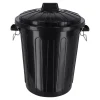 Curver Opbergen>Ton met deksel zwart 46L