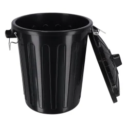 Curver Opbergen>Ton met deksel zwart 23l