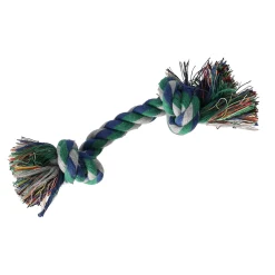 Friendly Pet Hondenspeelgoed>Touw hond kleur 2 knopen mini