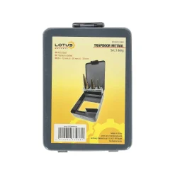 Lotus Toebehoren Elektrisch Gereedschap>Trapboor set 3-delig metaal 4-30 mm