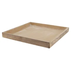 Natural Collections Woondecoratie>Tray antique grey 40 x 40 cm