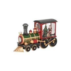 O'malley Kerstdecoratie>Trein glitter 30 cm