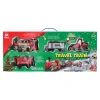 Kerstdecoratie>Trein X-mas Santa express 412 cm
