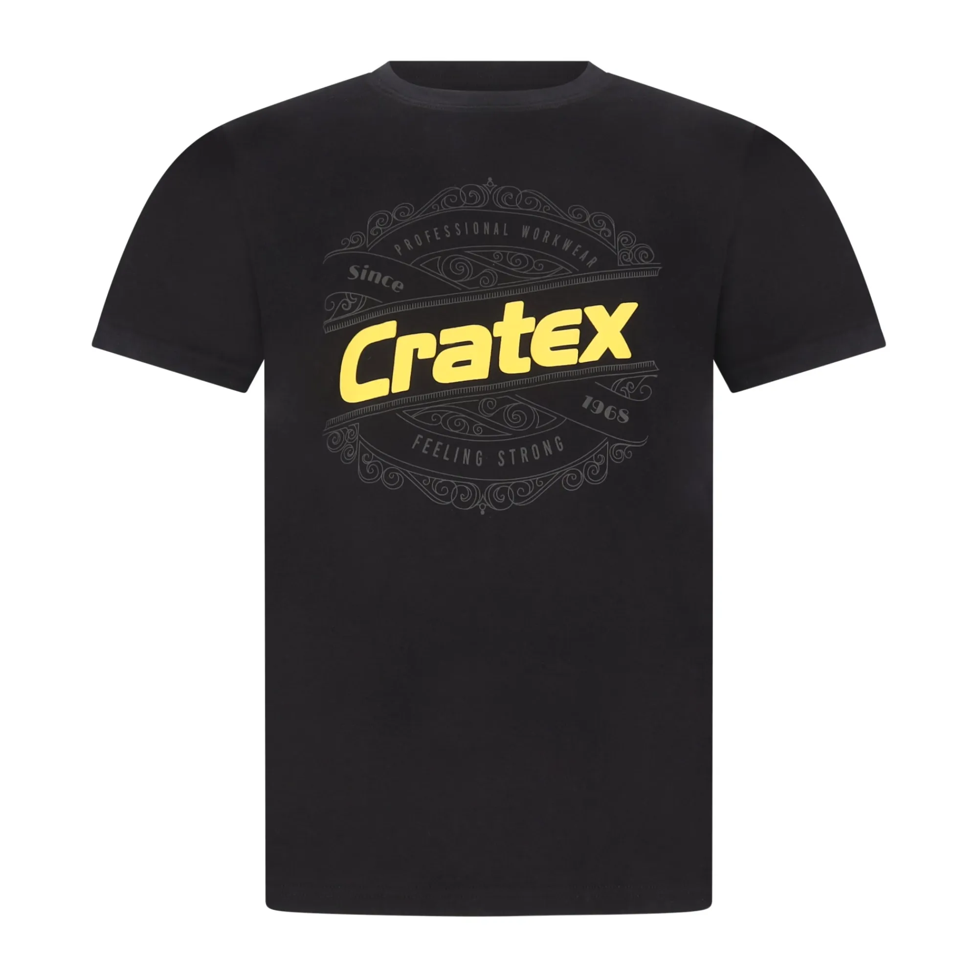 Cratex Werkshirts>T-Shirt Freddie zwart S