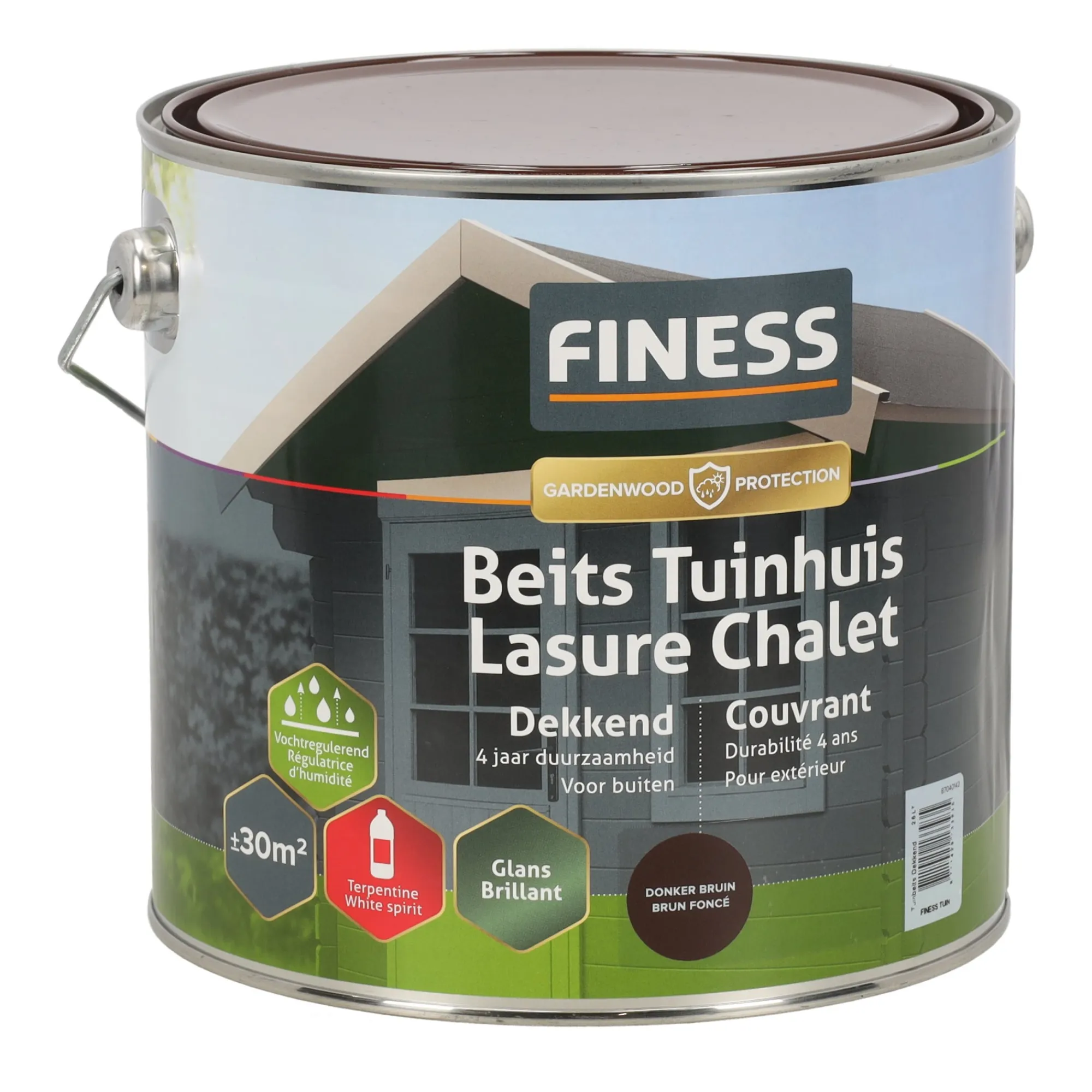 Finess Beits En Vernis>Tuinbeits DK d.bruin 2507 2.5L