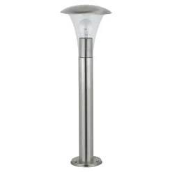 Diamant Buitenverlichting|Buitenverlichting>Tuinpaal Belluno RVS Hoogte 80 cm