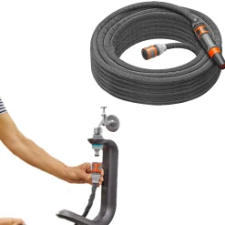 Gardena Pompen En Sproeien>Tuinslang Liano 10m +broes +beugel 18595