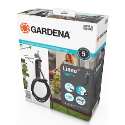 Gardena Pompen En Sproeien>Tuinslang Liano 15m +broes +beugel 18596