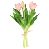 O'malley Kunstplanten En Kunstbloemen>Tulp sil touch 32 cm roze