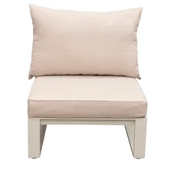 Bois le Duc Loungesets>Tussenstuk Frullo crème met kussens