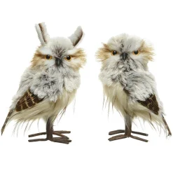 Decoris Kerstdecoratie|Woondecoratie>Uil 15 cm
