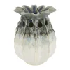 Natural Collections Vazen En Potten>Vaas ananas keramiek grijs 19 x 19 x 25 cm