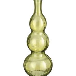 Mica Decorations Vazen En Potten>Vaas Benito recycled groen 45 x 17 cm