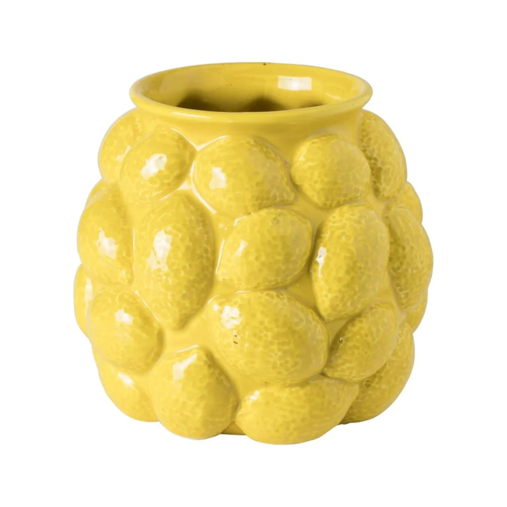 Vazen En Potten>Vaas citroen 12 x 16,5 cm