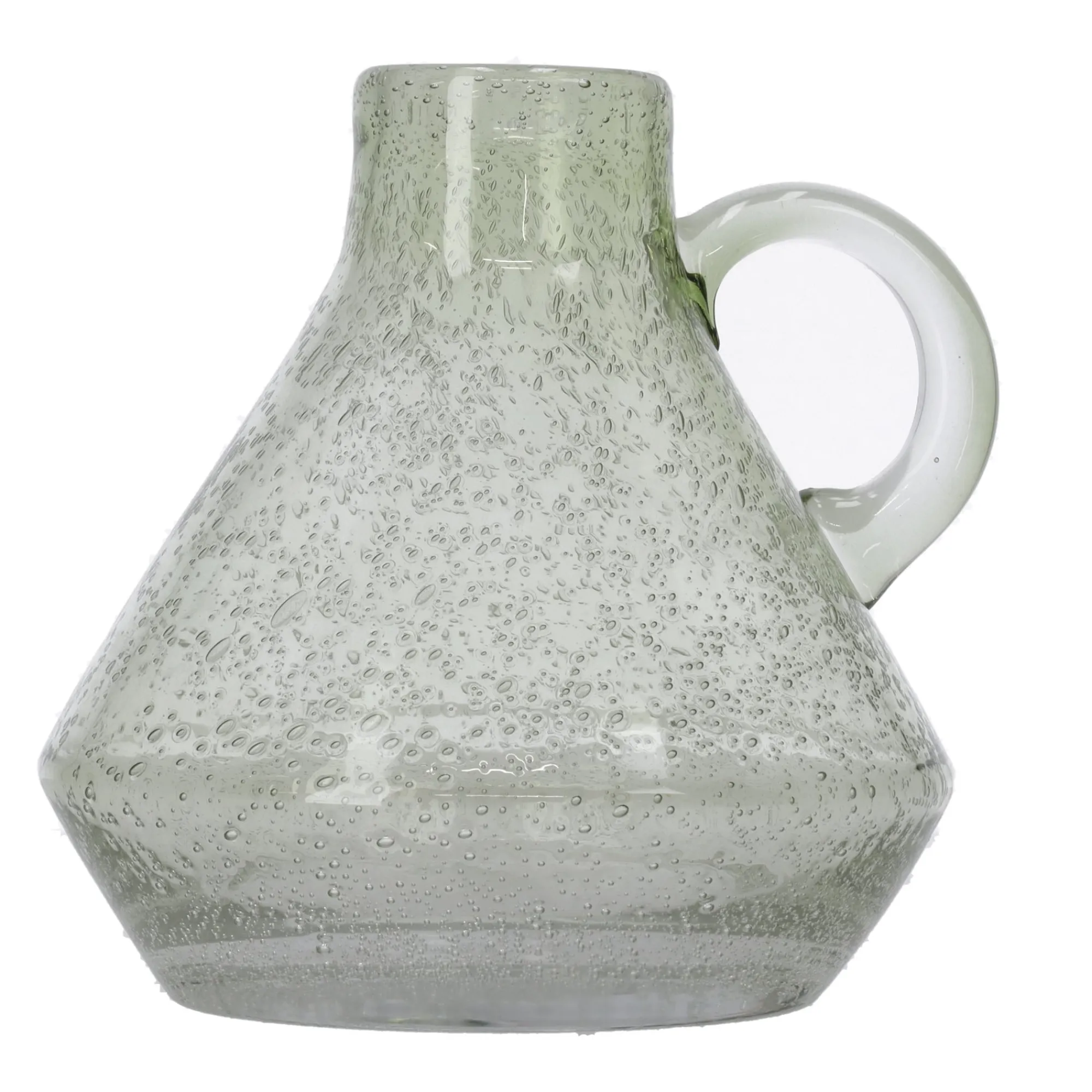 Vazen En Potten>Vaas glas Cotia groen 17 cm