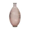 Decoris Vazen En Potten>Vaas glas recycle terra 61 cm