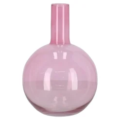 Natural Collections Vazen En Potten>Vaas glas roze 32 cm