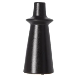 Natural Collections Vazen En Potten>Vaas keramiek zwart 20 cm