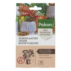 Pokon Schoonmaken>Vangplaatjes rouwvliegjes