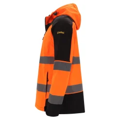 Cratex Werkjassen|Werkjassen>Veiligheidsjas Lutten oranje S