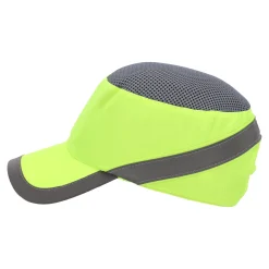Cratex Mutsen En Petten>Veiligheidspet fluor geel