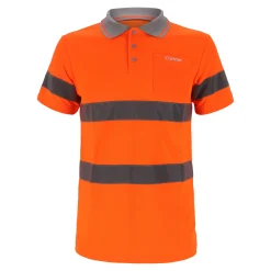 Cratex Werkshirts|Werkshirts>Veiligheidspolo Cresco oranje S