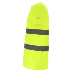 Cratex Werkshirts|Werkshirts>Veiligheidsshirt Davenport geel S