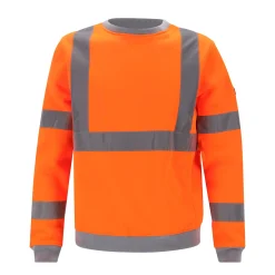 Cratex Werktruien>Veiligheidssweater Forbes oranje S