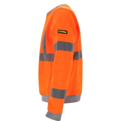 Cratex Werktruien>Veiligheidssweater Forbes oranje S