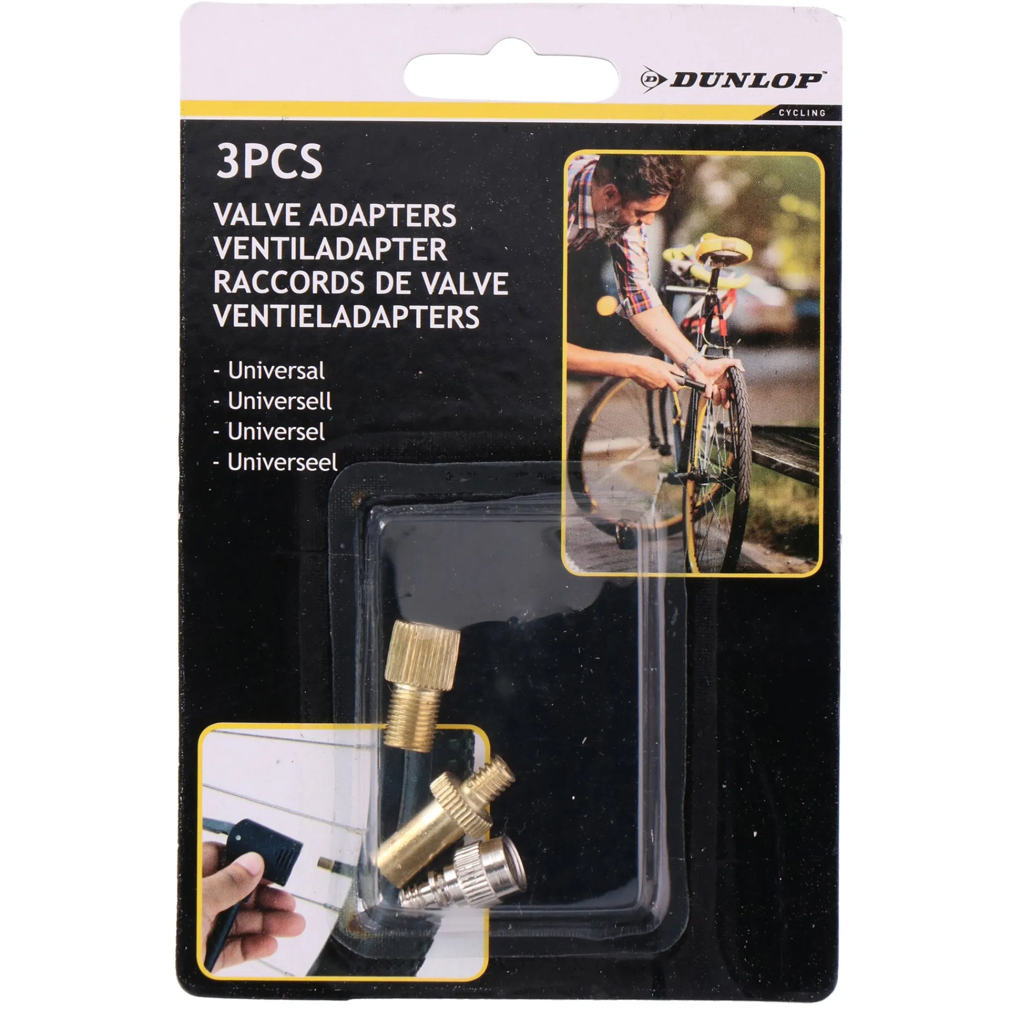 Dunlop Fietsspullen>Ventieladapters