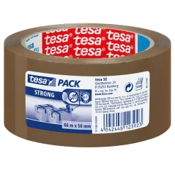 Tesa Bouw>Verpakkingstape bruin 50mmx66M