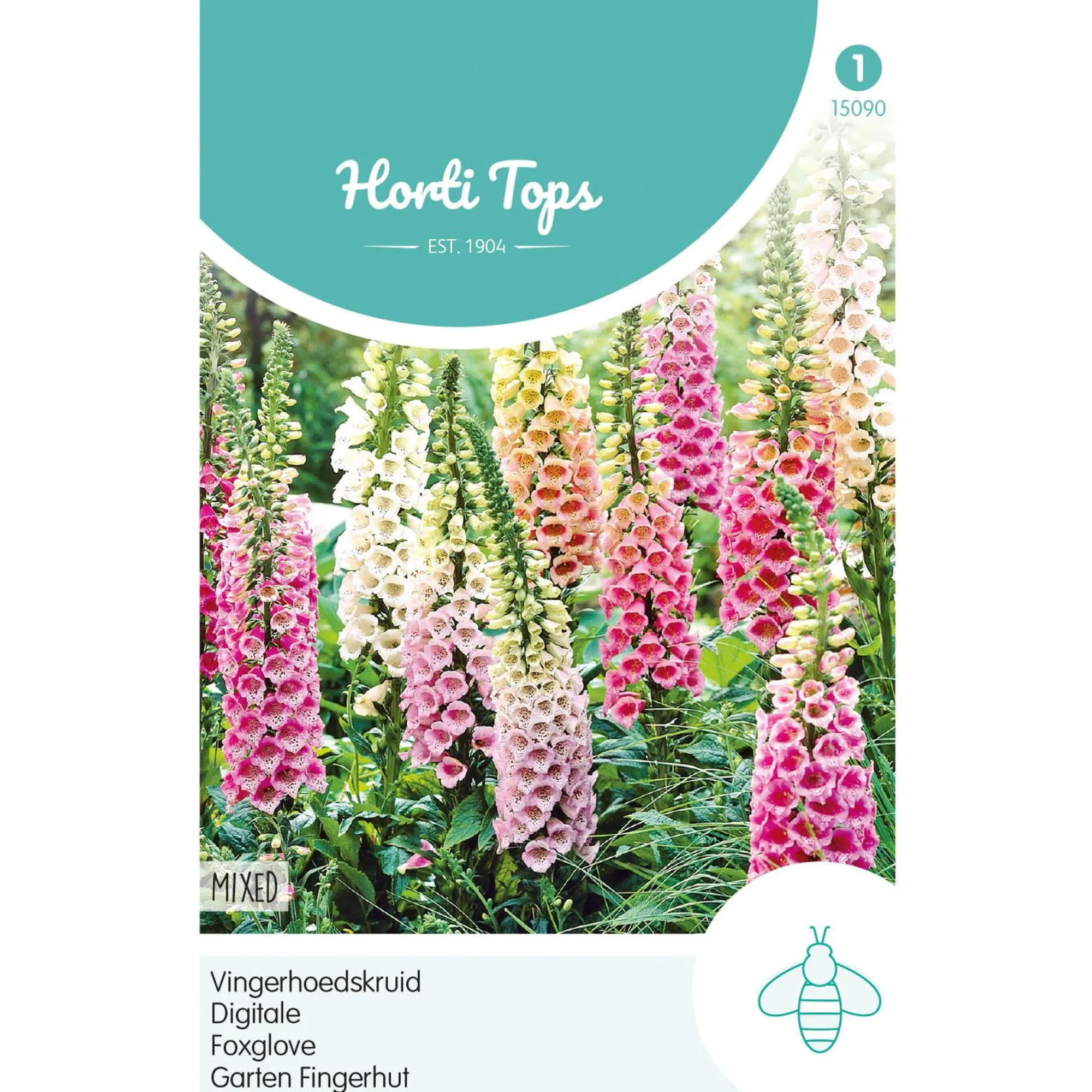 Horti Tops Moestuin>Vingerhoedskruid mix