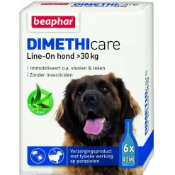 Beaphar Hondenverzorging>Vlooiendr hond dimethicare 30kg