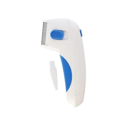 Friendly Pet Kattenverzorging>Vlooienkam elektr Puleks wit 17cm