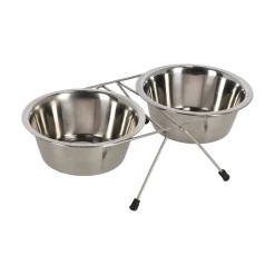 Friendly Pet Drink- En Voerbak Hond>Voederbak duo met houder 16cm