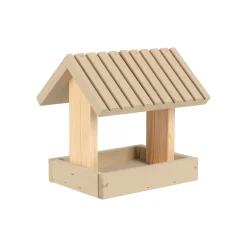 Vogelhuisjes>Voederhuis hang 23x19cm naturel/beige