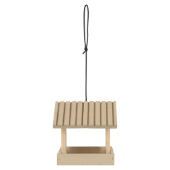Vogelhuisjes>Voederhuis hang 23x19cm naturel/beige