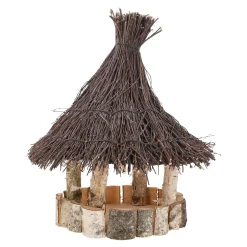 Vogelhuisjes>Voederhuis staand botvink tenen